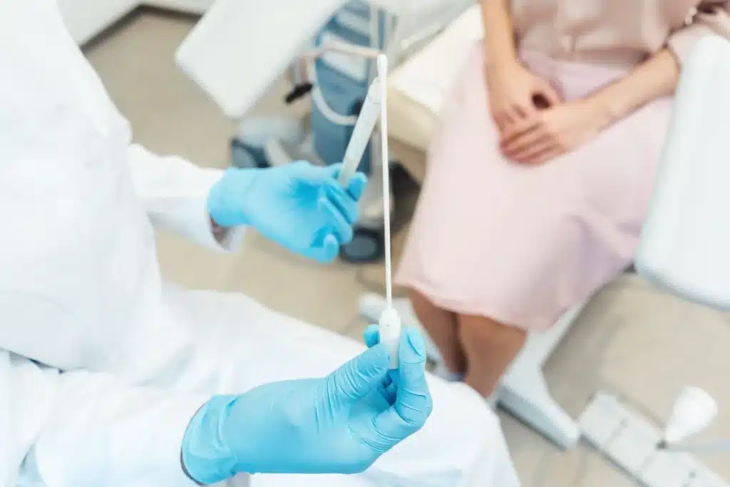 vaginal swab test
